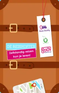 de Reiskoffer - zelfstandig reizen kun je leren!